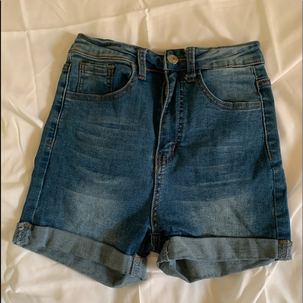 SHEIN Blue Jean Shorts
